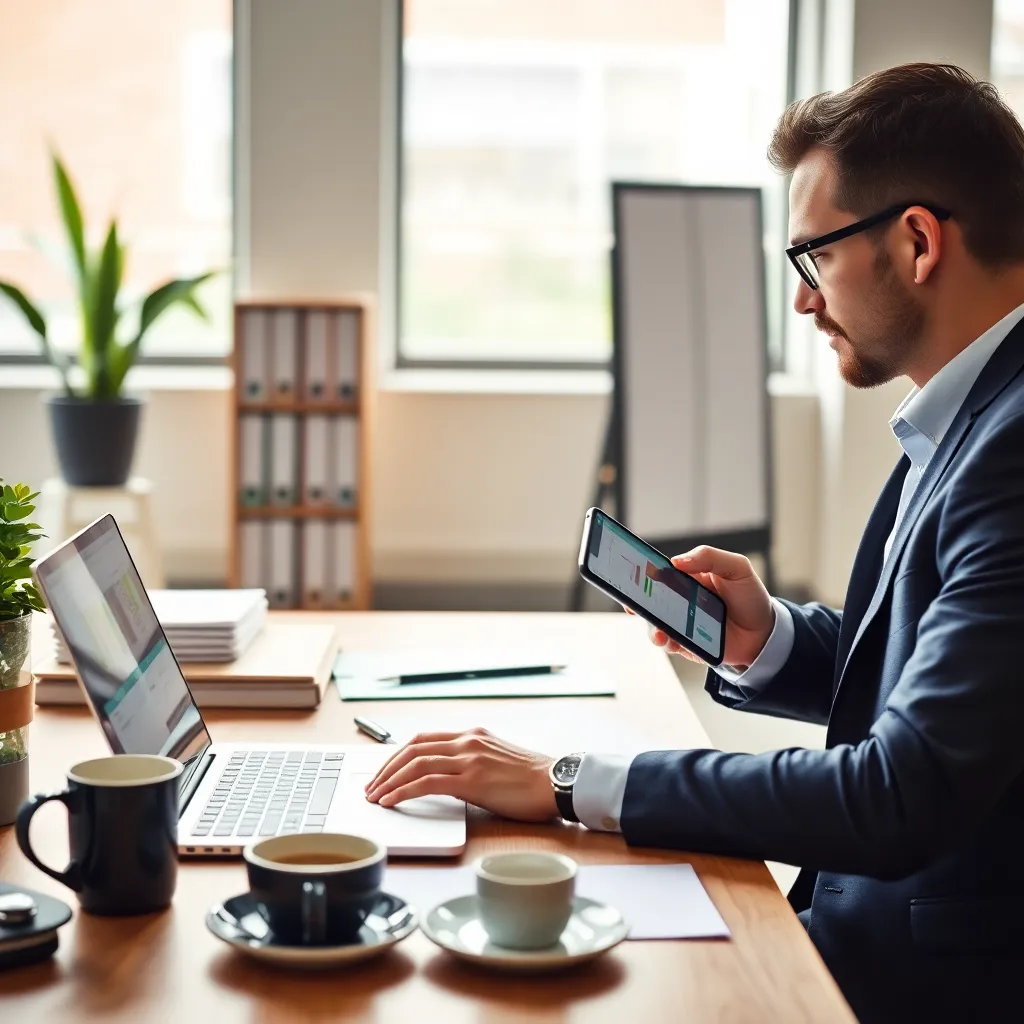 Nederlandse professional die een weekplanning maakt met mindful productiviteit principes