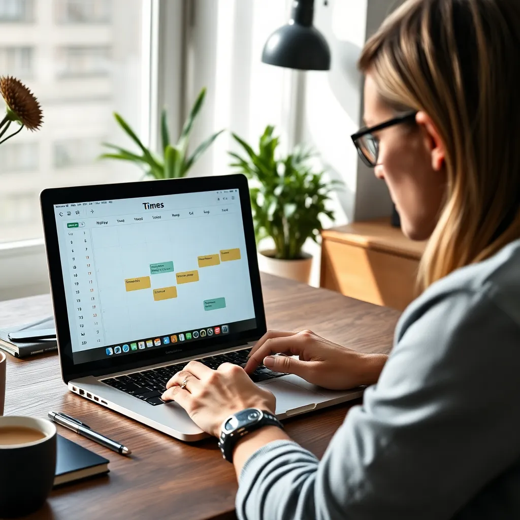 Efficiënte vergadering met timer zichtbaar