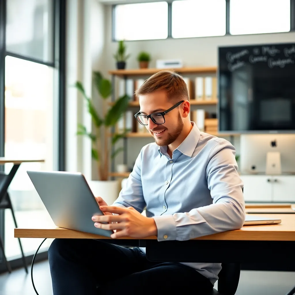 Digitale werkruimte met productiviteitsapps