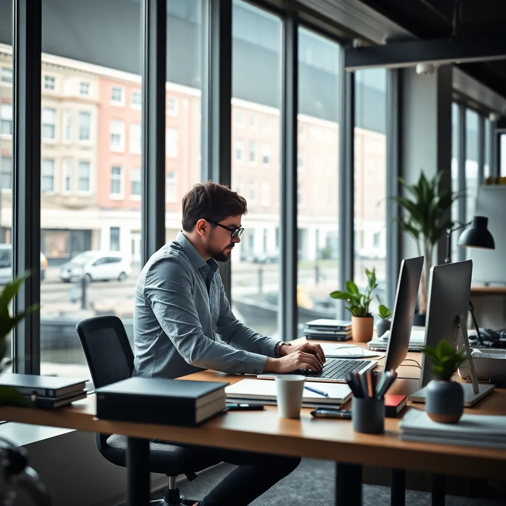 Professionele Nederlandse vrouw die haar agenda invult met timeblocks op een georganiseerd bureau