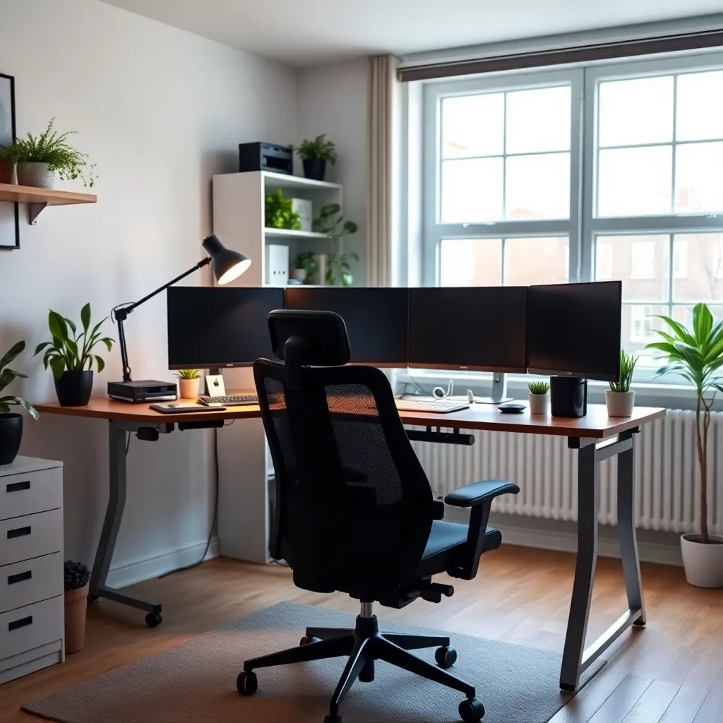 Nederlandse professional die projectmanagement apps gebruikt op laptop en smartphone